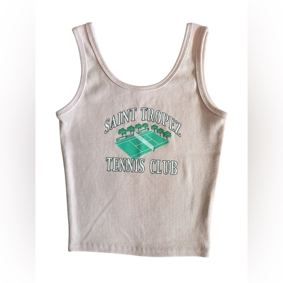 ROMWE Tops - Saint Tropez pink tank top